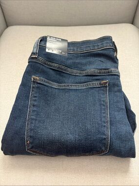 J. Crew Women’s Mid-rise Skinny Jeans in Dark Blue Denim